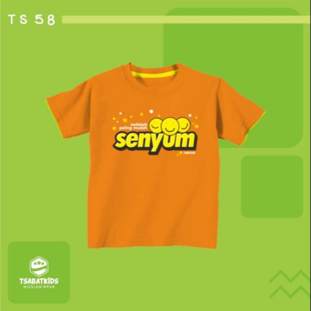 KAOS ANAK MUSLIM TSABAT KIDS