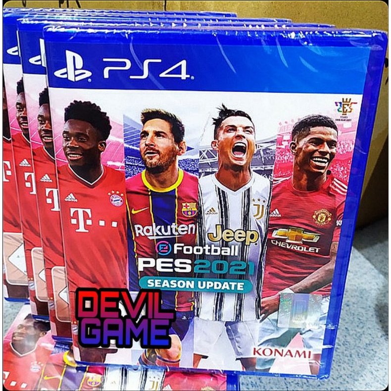 Kaset PES 2021 PS4 PS5 Bonus Patch Option File Terbaru