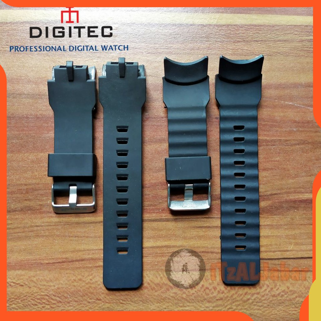 Tali jam tangan Digitec 3043 Rubber strap Tali jam Digitec DG 3043T