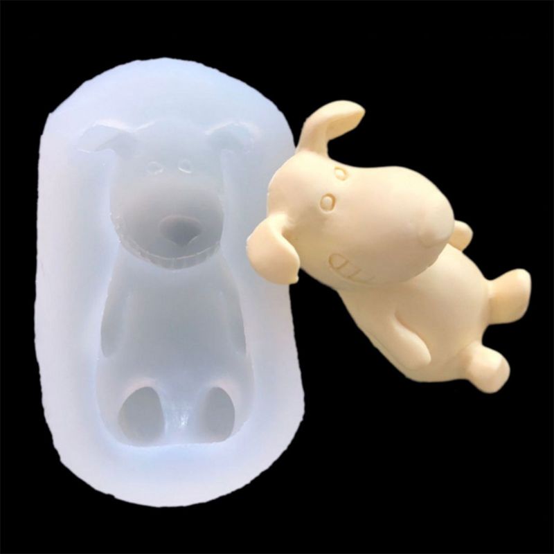 SIY  Silicone Mold Dog Puppy Animals DIY Cake Decoration Jewelry Making Tools Crafts