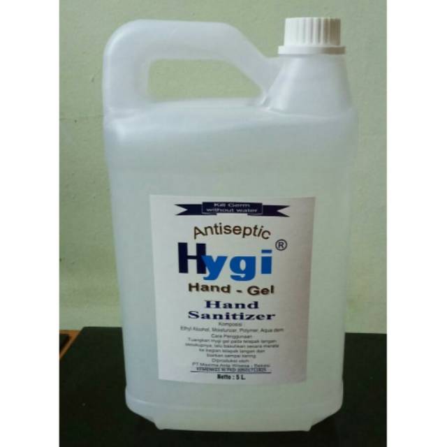 Hand sanitizer 5 liter GEL
