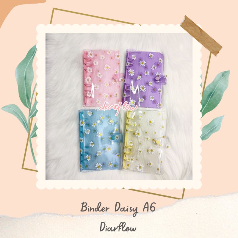 

Cover binder daisy A6 | Binder nabung | Binder | binder photocard