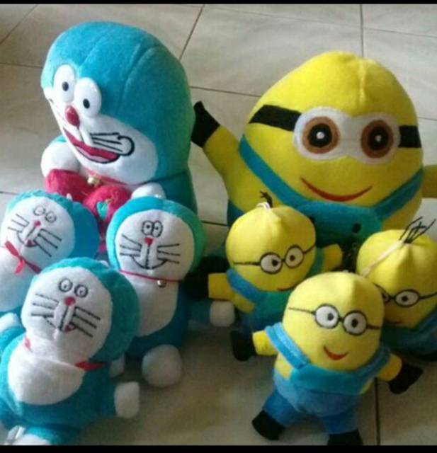 Boneka mini beranak tanpa puring