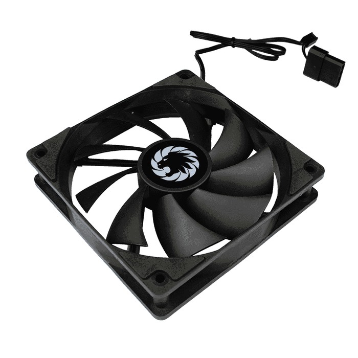 FAN CASE 12CM / GAMEMAX GMX-WFBK BK 120mm Black FAN CASE 12CM - Hitam