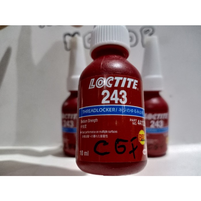 LEM THREADLOCK LOCTITE 243 - THREADLOCK MEDIUM STRENGHT - LEM BAUT
