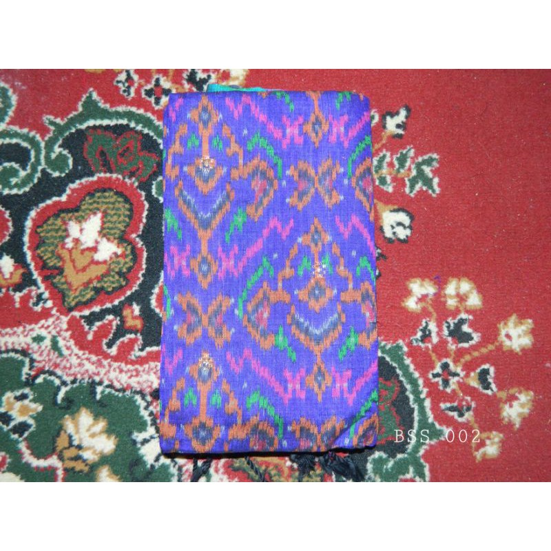 BLONGKET (Blongsong Songket) Semi Sutra Tabur Emas Palembang | BSS 002