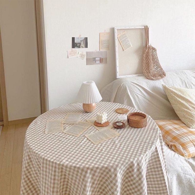 tambahan ruffle quilt / bedcover