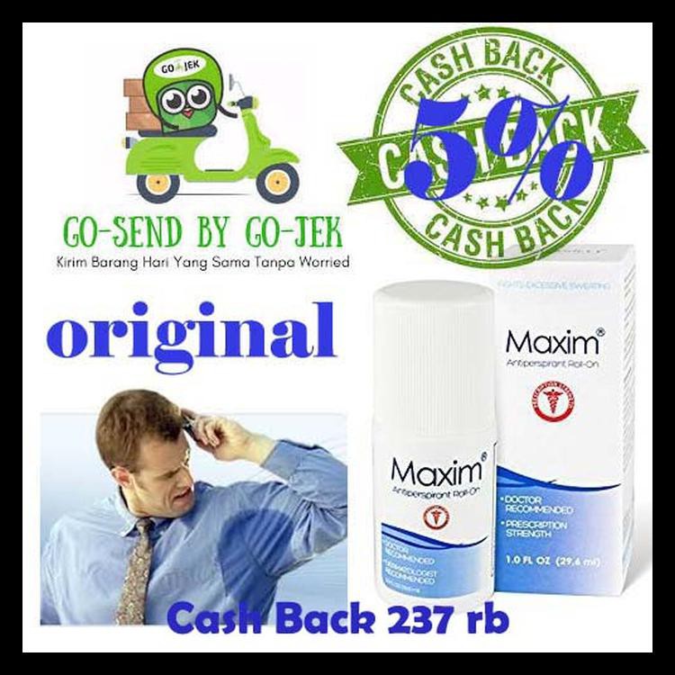 MAXIM ANTIPERSPIRANT, DEODORANT ROL ON