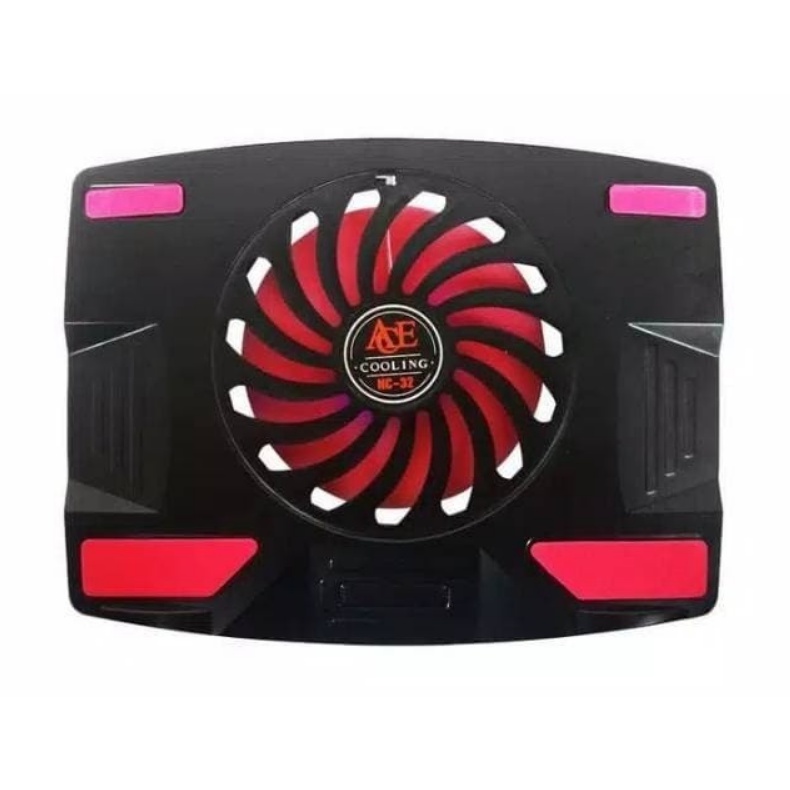 Cooling Pad Kipas Pendingin Laptop Coolpad Single Fan ACE NC-32 Samoon