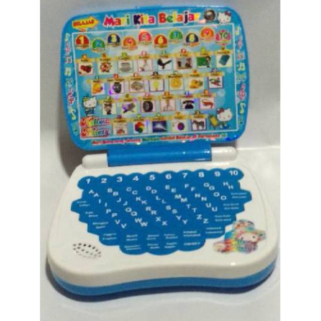 Mainan Laptop anak karakter perempuan ( FROZEN, HELLO KITTY, DLL)