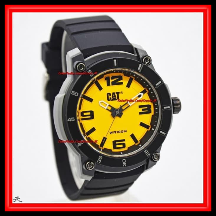 Jam Tangan Cat Pria | Jam Cat Cowok Original