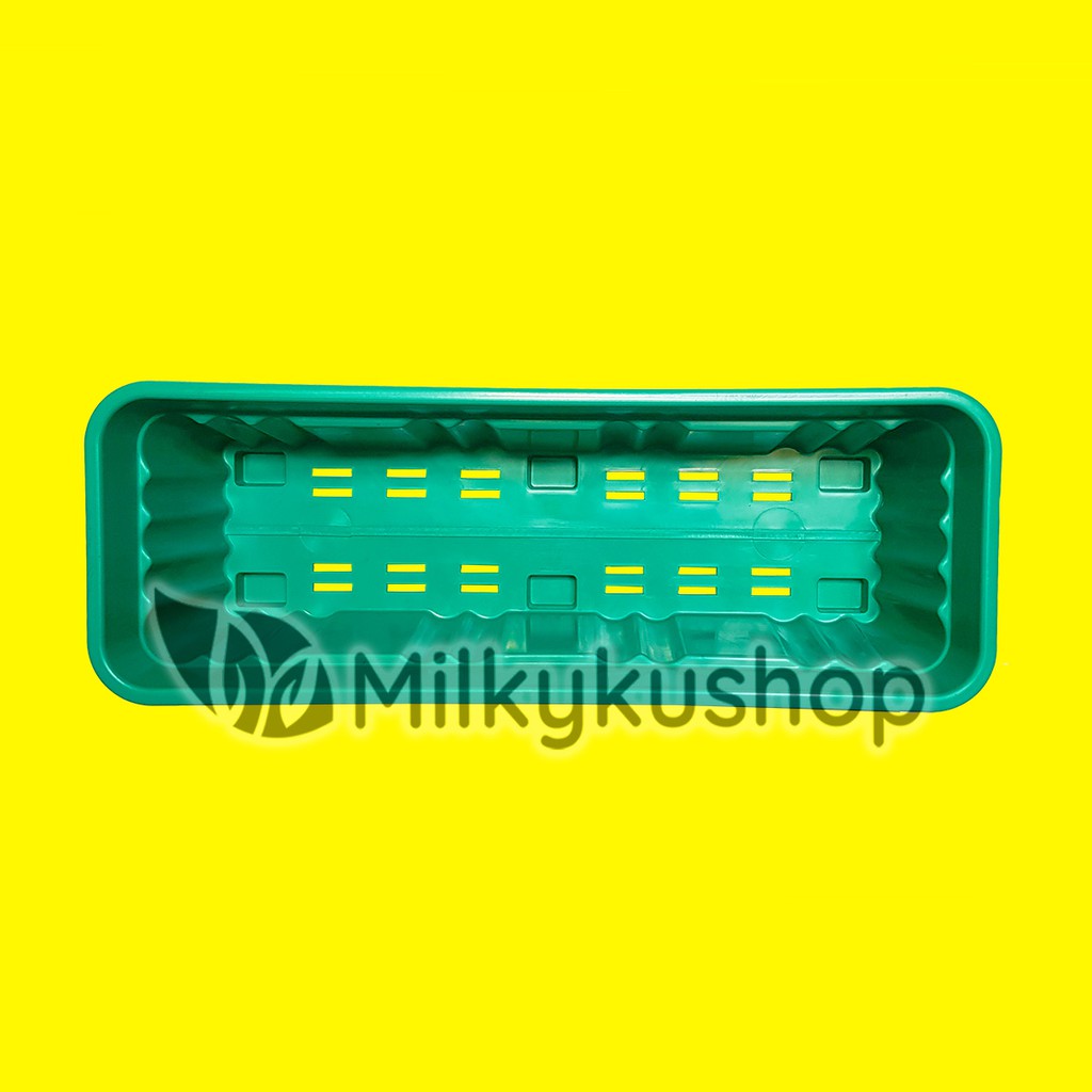 POT JM RUPLAS PANJANG ALPEN PA50 - 48 CM  PAKET 3 PCS - POT BUNGA