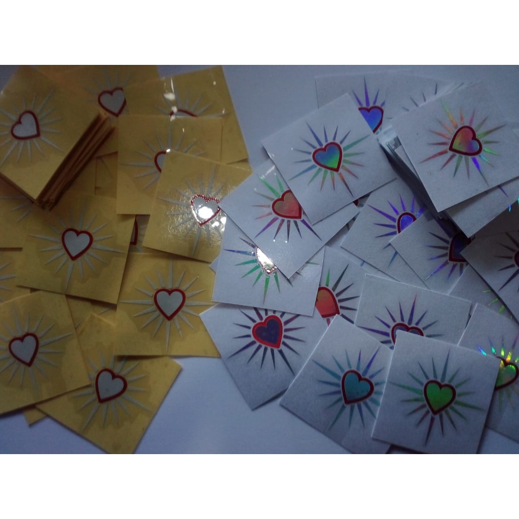 Jual Stiker Psht Hologram Hati Bersinar X Cm Cuntting Komputer Indonesia Shopee Indonesia