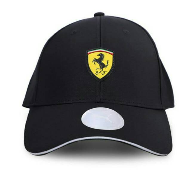 Topi Puma SF Ferrari Funwear Baseball Cap - Black 02194402 Original