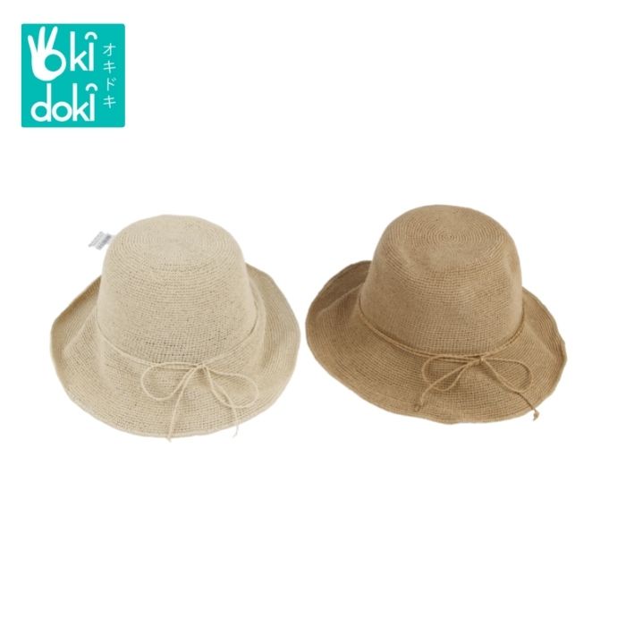 OKIDOKI Women Hat Weaving Cap Mz-5 Sw - Floppy Cap - Topi Pantai Wanita