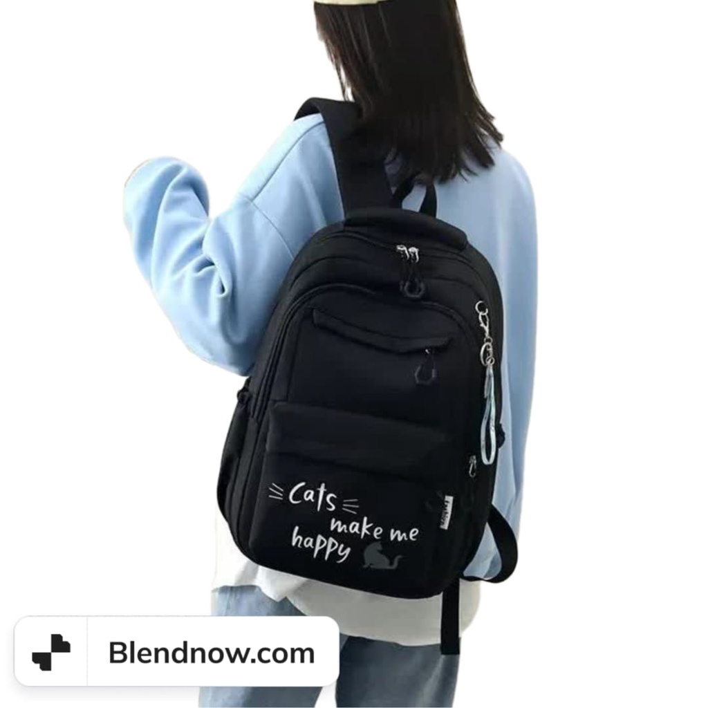 tas sekolah anak perempuan backpack sekolah anak tk sd smp sma kuliah Tas Ransel Anak Cats Girl