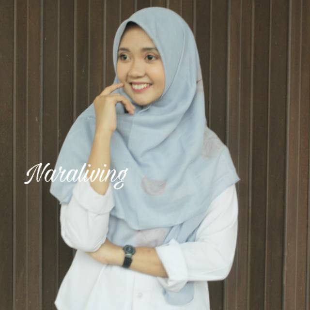 Hijab Batik Ecoprint