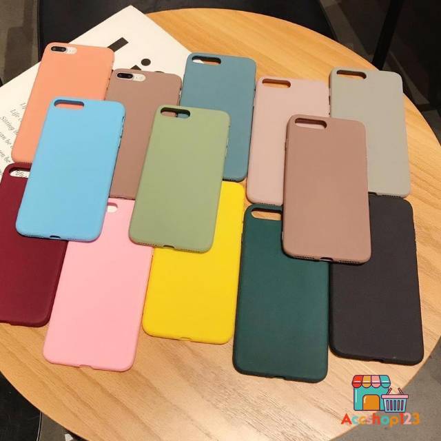 As Case Casing TPU Silikon SoftCase Candy macaron Iphone