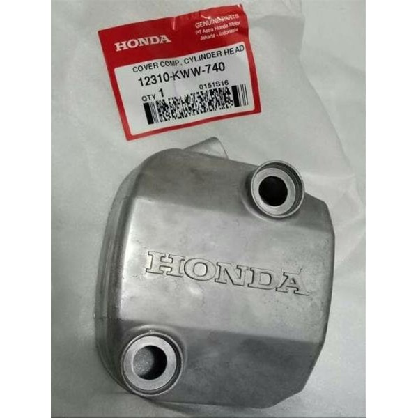 COVER CYLINDER HEAD BLADE 110 KARBU COVER CYLINDER HEAT REVO ABSOLUTE KODE 12310-KWW-740 A01
