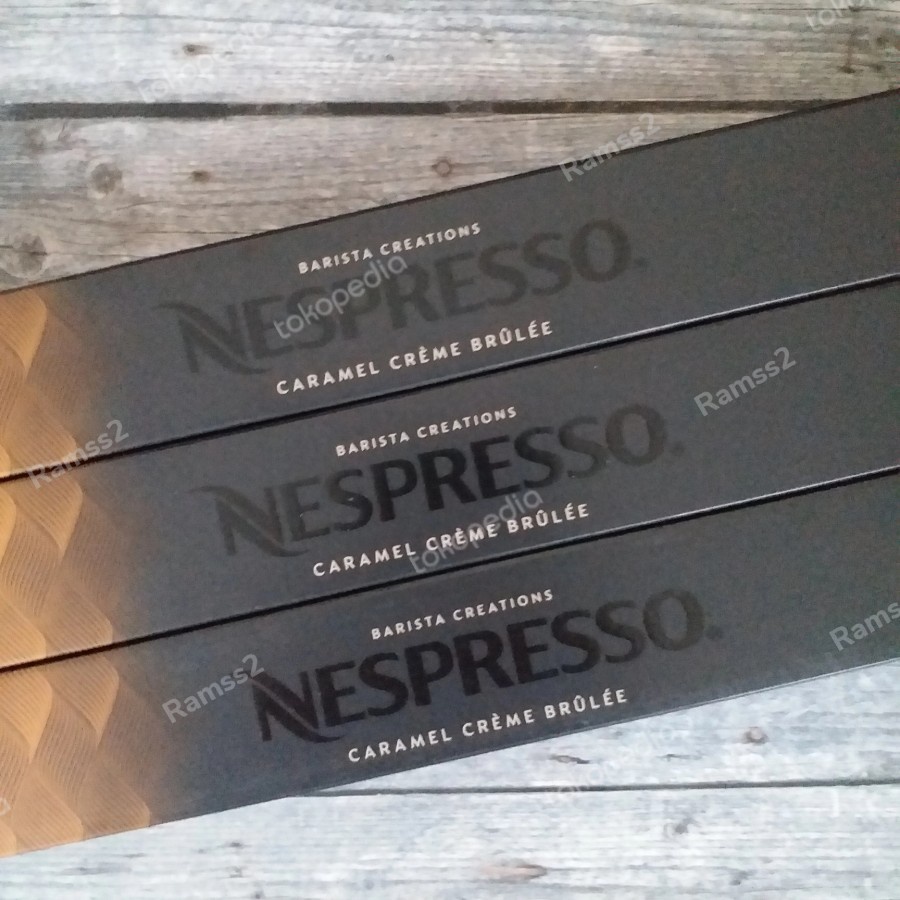 Jual Nespresso Caramel Creme Brulee Coffee Capsules Singapore Shopee