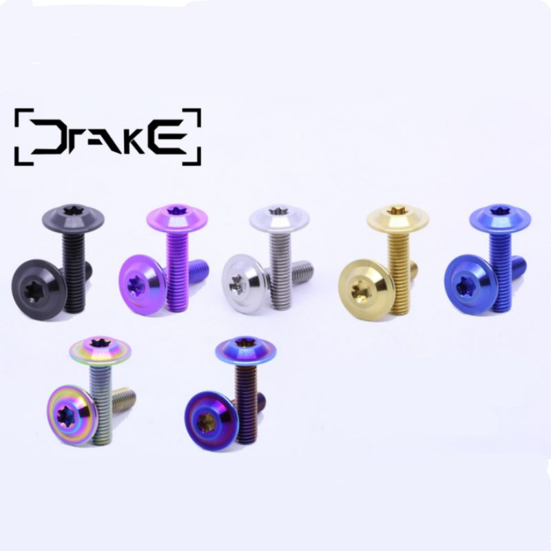 Baut Titanium Drake M6x25mm baut 10 M6