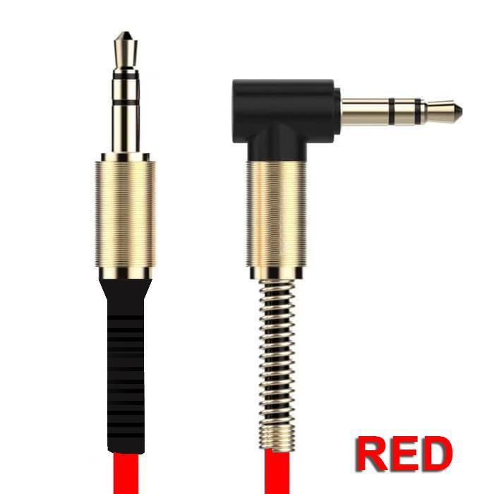 Kabel Aux K2 PREMIUM QUALITY Audio Extender Jack 3.5mm Hifi Model L GAMING 1,2 M