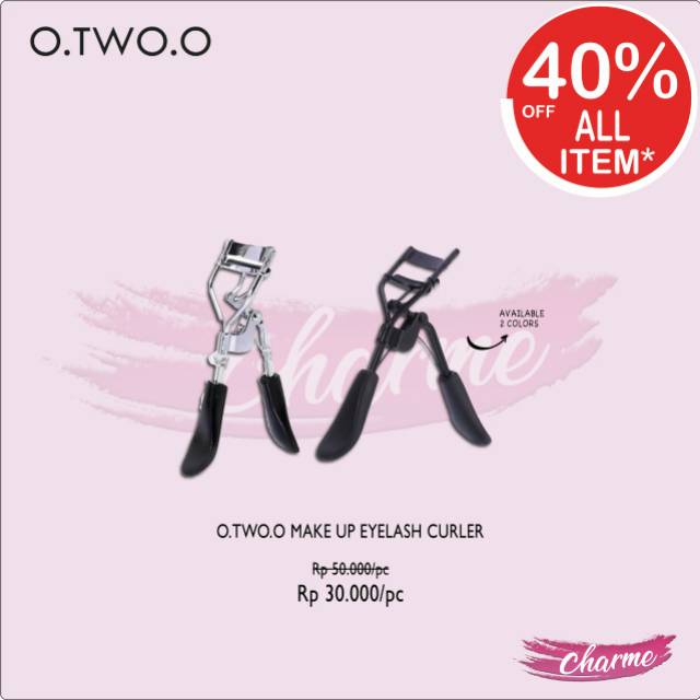 (READY &amp; ORI!) O.TWO.O otwoo Portable Mini Curling Eyelash Curler Makeup Tools / penjepit bulu mata