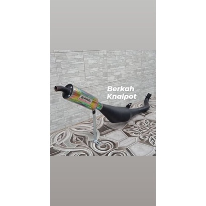 Knalpot B-Pazz standar racing Suzuki Tornado GX/Gs Bravo RC100 Yamaha Alfa