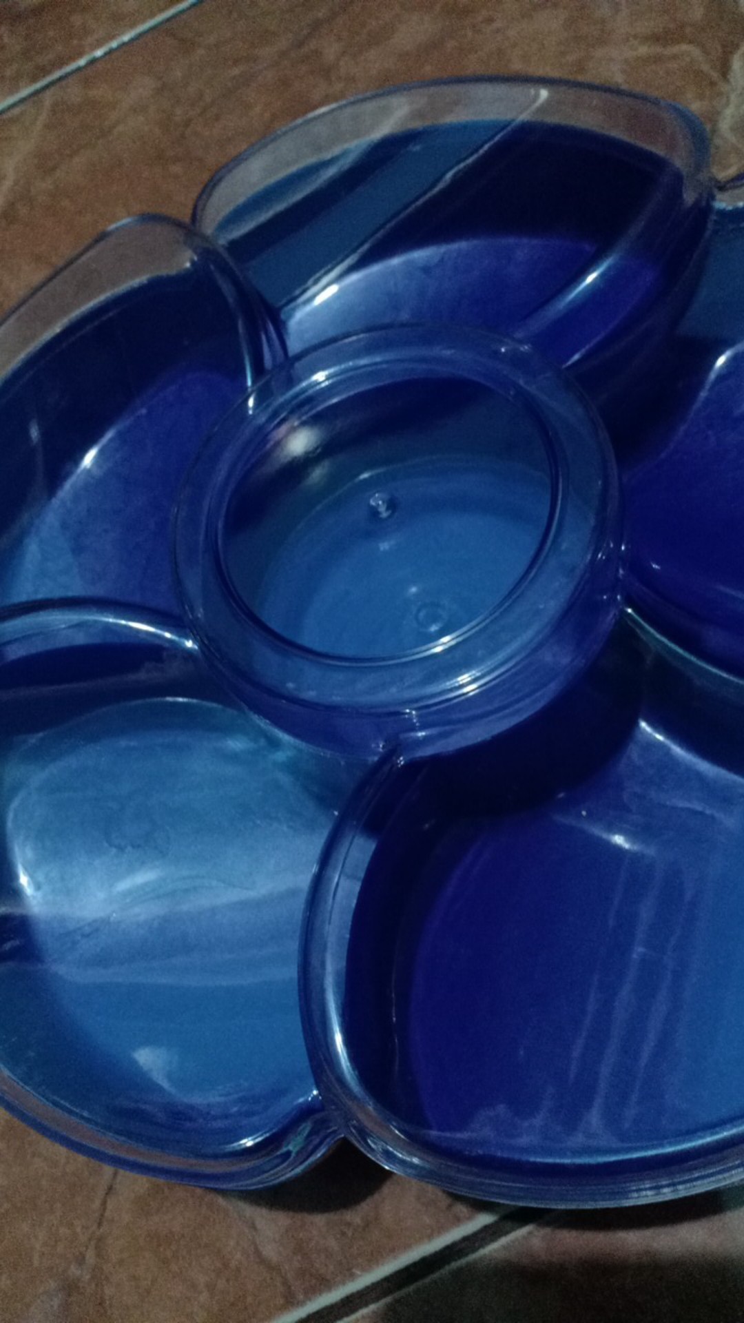 Toples Sekat Cantik Toples Bunga Spring Candy Tray Set Fish Star