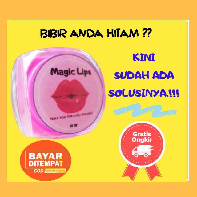 Pemerah Bibir Pelembab Penghilang Bibir Hitam ALAMI PERMANEN