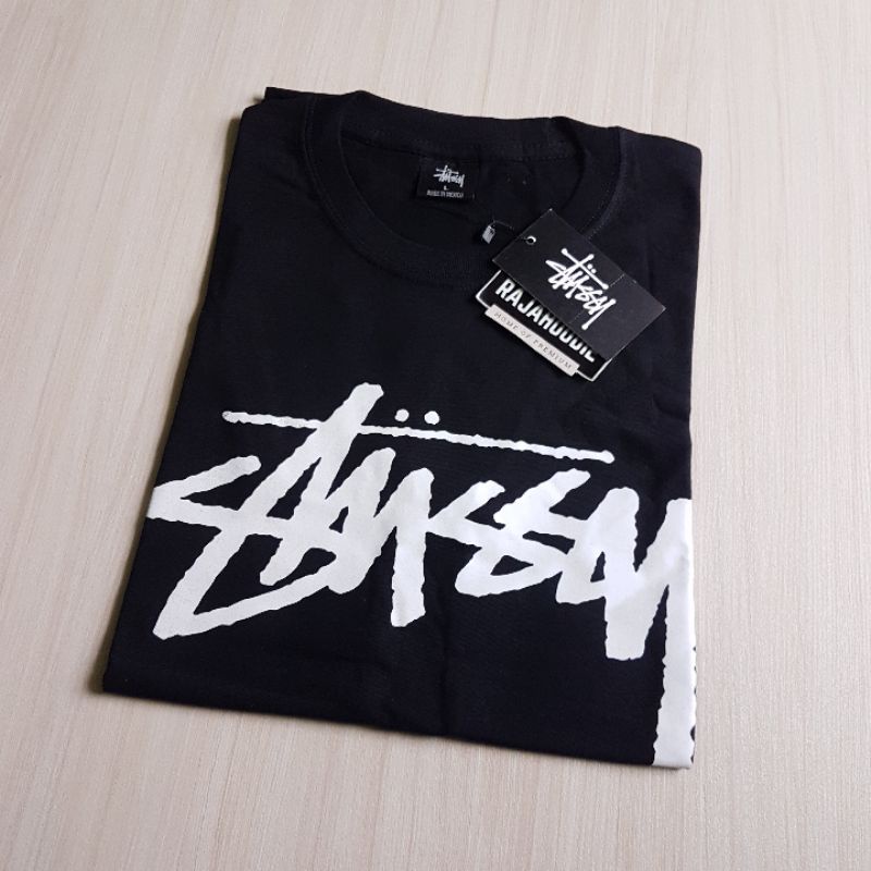 KAOS STUSSY | T-SHIRT STUSSY | BAJU STUSSY FULL TAG LABEL PREMIUM