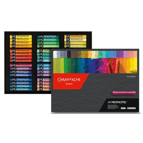 Carand'ache Neo Pastel Set 48 / Crayon Neopastel 48 Oil Pastel