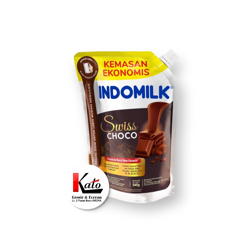 

Indomilk Coklat Pouch 545 Gr/Kental Manis