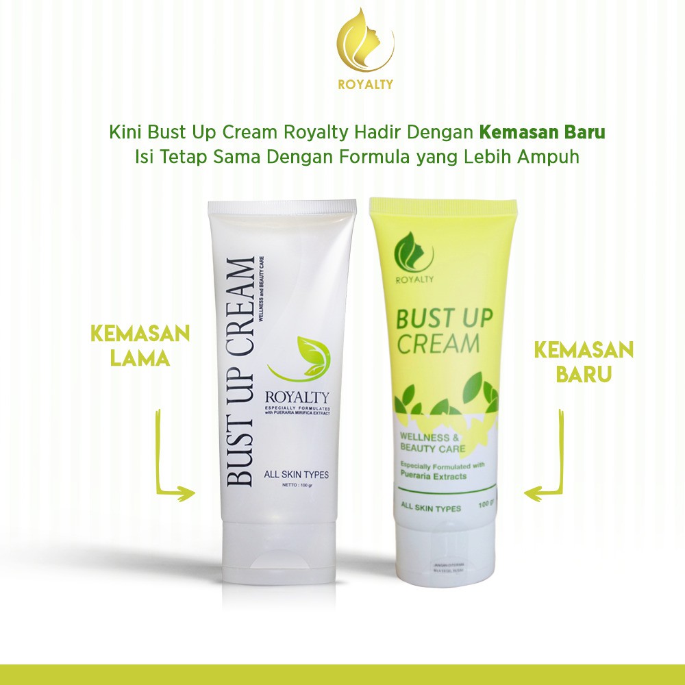 Bust Up Cream Herbal Pengencang Payudara Aman dan Ampuh