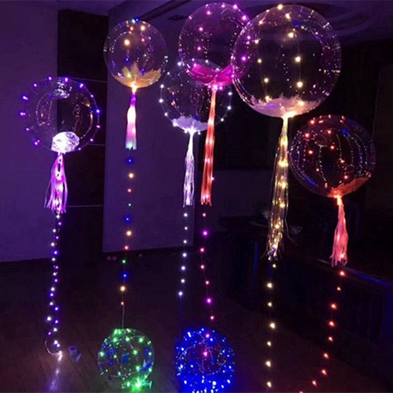 Balon Helium Dengan Lampu Led Luminous Untuk Dekorasi Natal