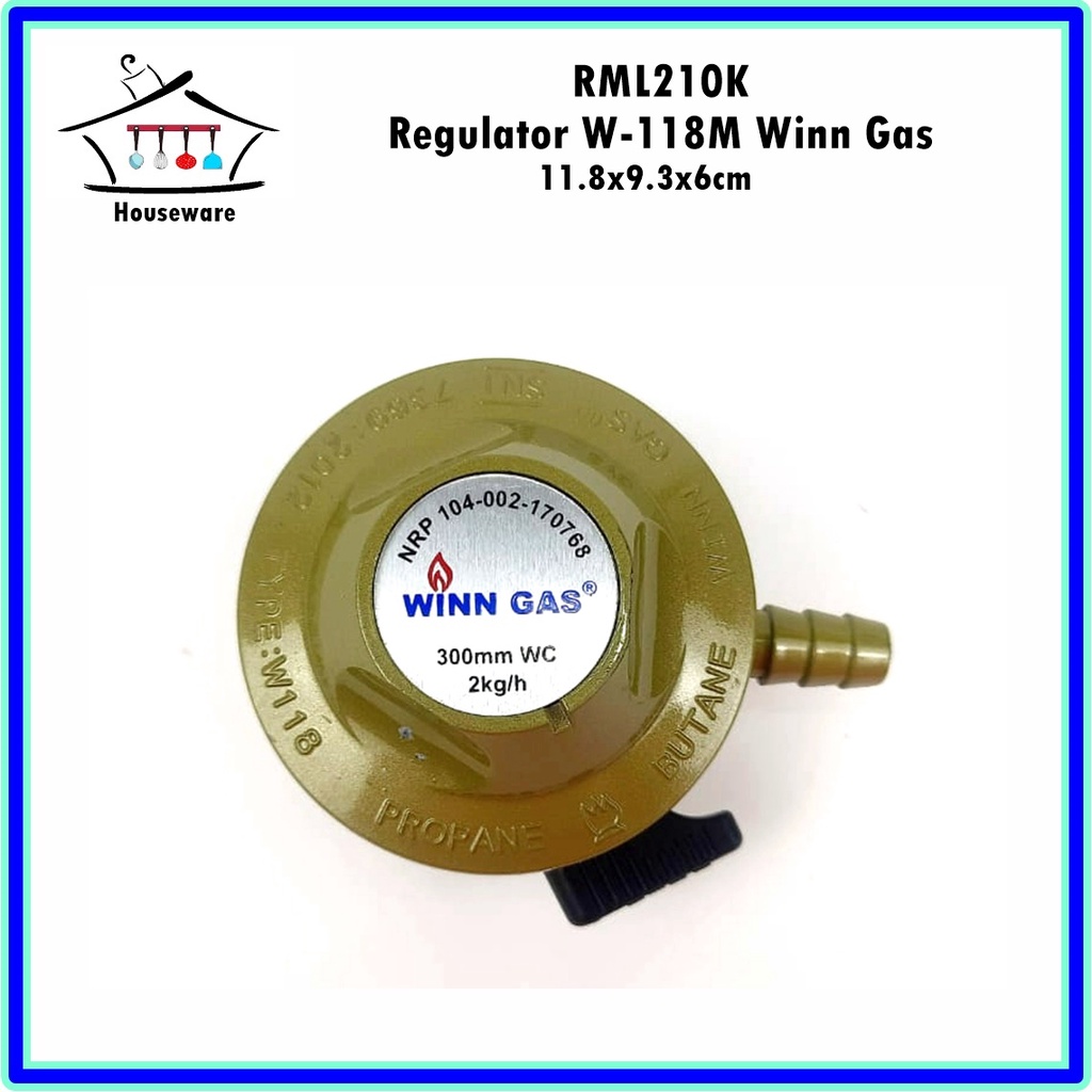 RML210L Regulator Gas W-118NM Winn Gas