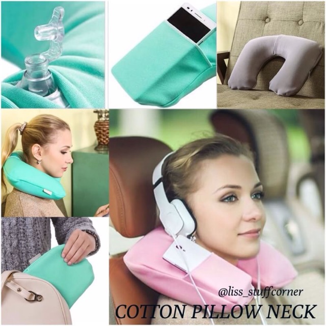 COTTON PILOW NECK