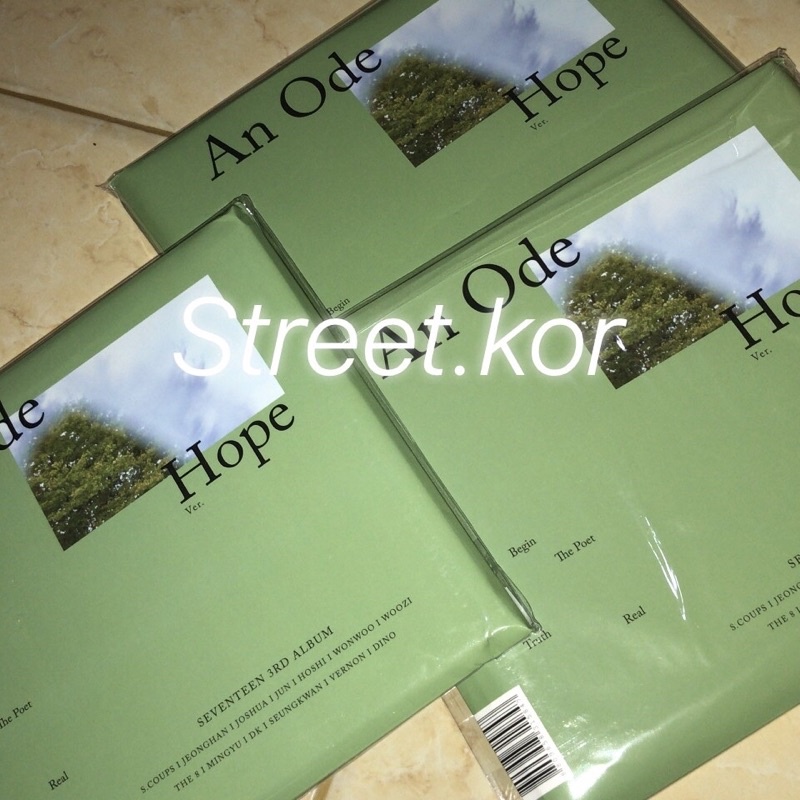 SEVENTEEN AN ODE HOPE SEALED