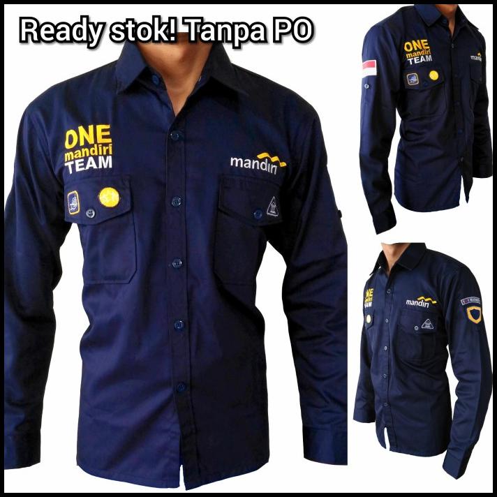 Seragam Mandiri Baju Kemeja Pdl One Mandiri Team