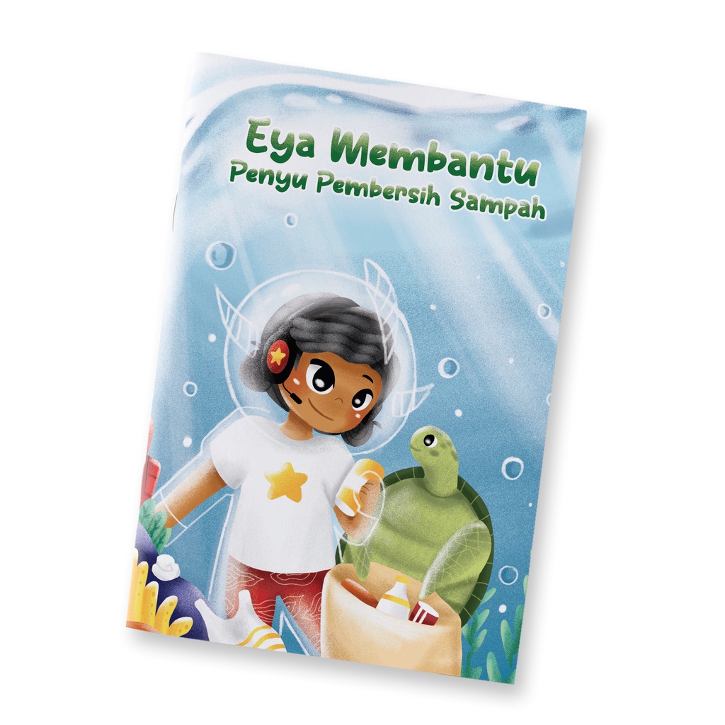 Charissa Publisher - Buku Cerita Anak : Seri Petualangan Eya-Penyu Pembersih