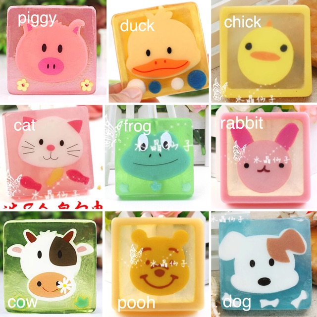 Handmade Soap / Sabun cuci tangan / sabun mandi kartun / cute cartoon soap souvenir