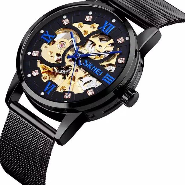 Jam Skmei 9199 automatic bergaransi free paper box