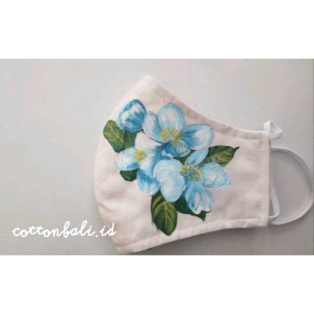 

Masker Kain Lukis - Flower series