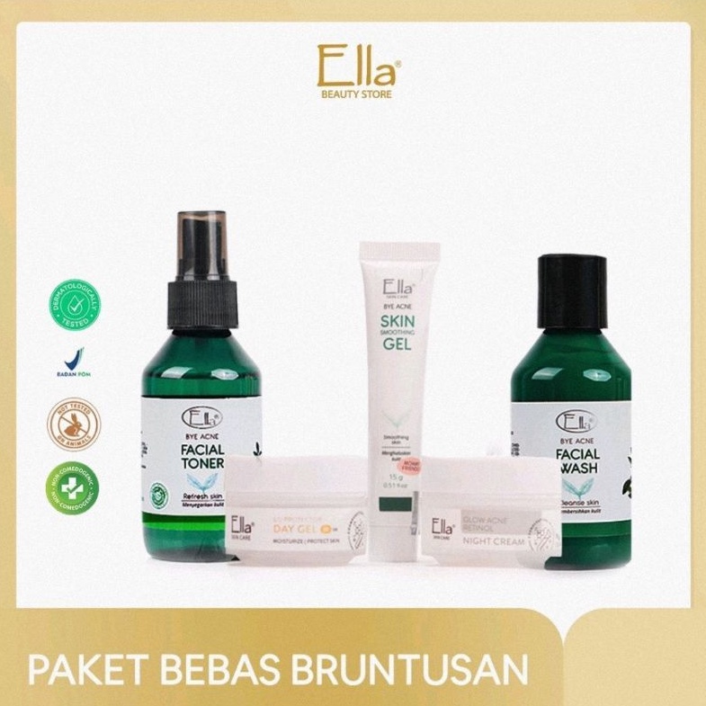 Paket bebas bruntusan Ella skincare