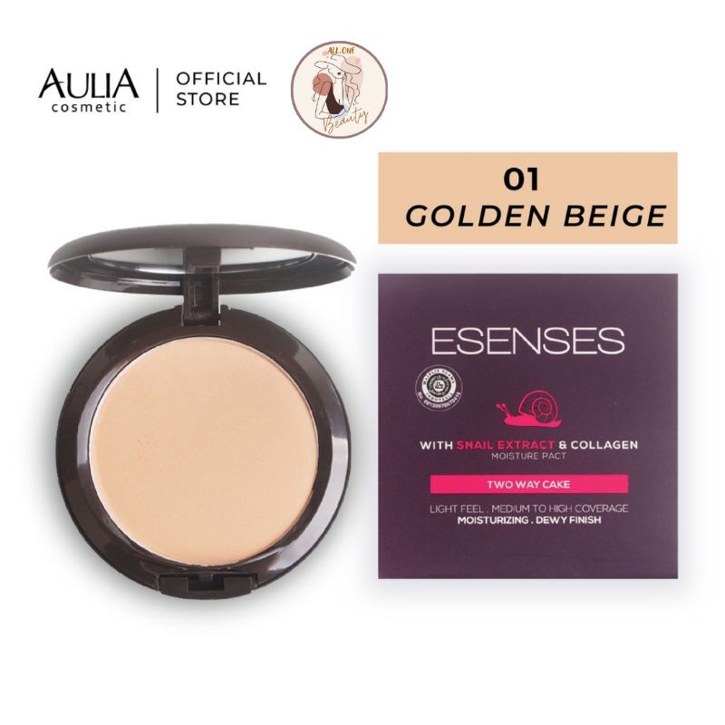 ESENSES TWO WAY CAKE + SNAIL EXTRACT & COLAGEN | BEDAK coverage tahan lama ESENSES BARU