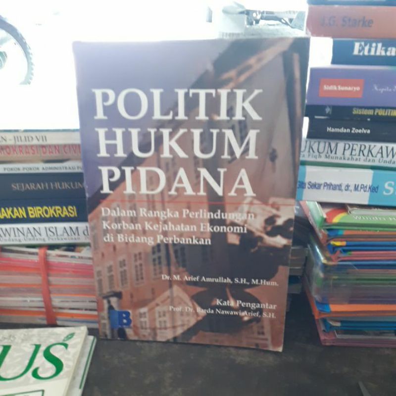 

BUKU ORIGINAL POLITIK HUKUM PIDANA