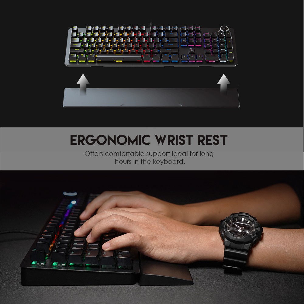 Fantech MAXPOWER MK853 RGB - MK 853 MK-853 Mechanical Gaming Keyboard