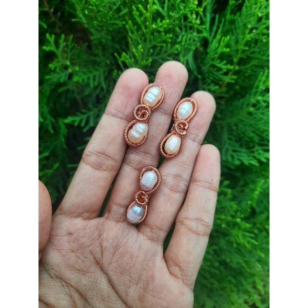 Bros Dagu Mutiara lombok Mutiara air tawar peniti dagu bros jilbab Peniti hijab bros kecil suvenir u