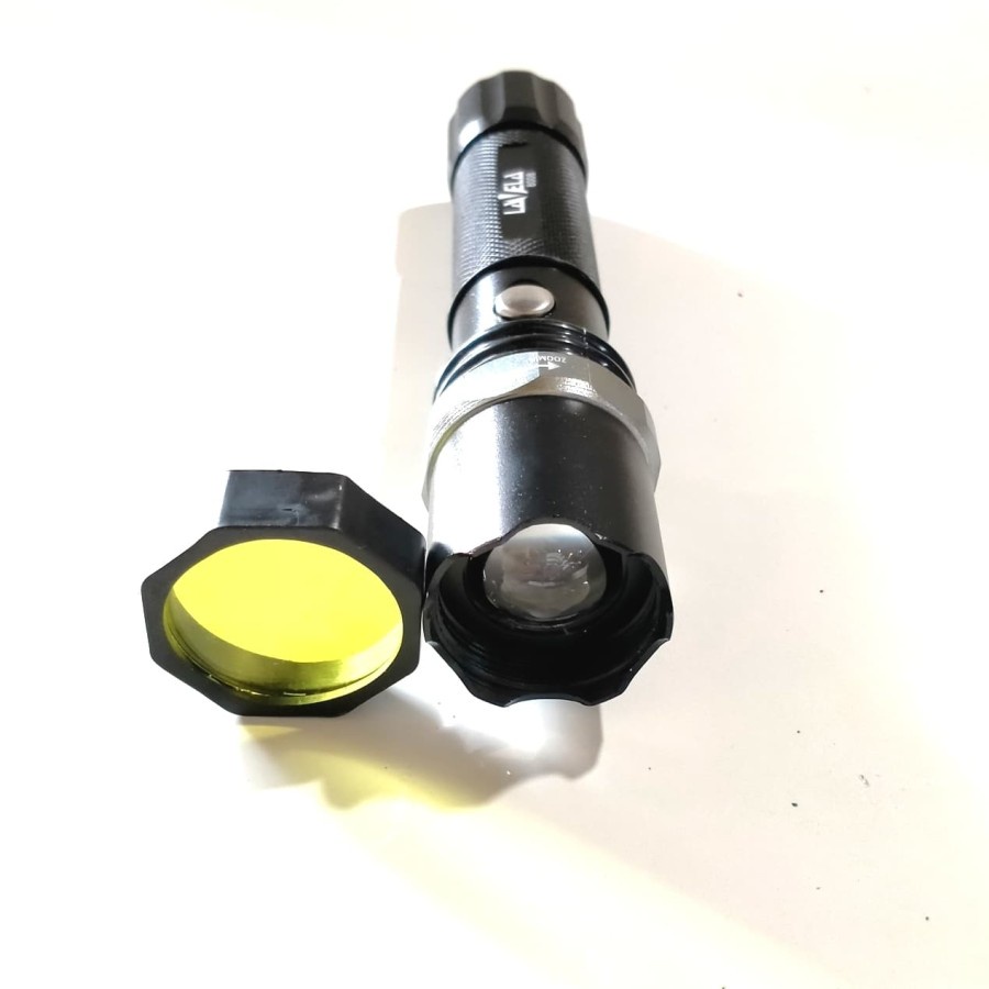 Promo Terbaru!!! Senter Polisi Led Swat Kompas/Lampu Lalin SX-8008 Super Terang Awet Dan Berkualitas