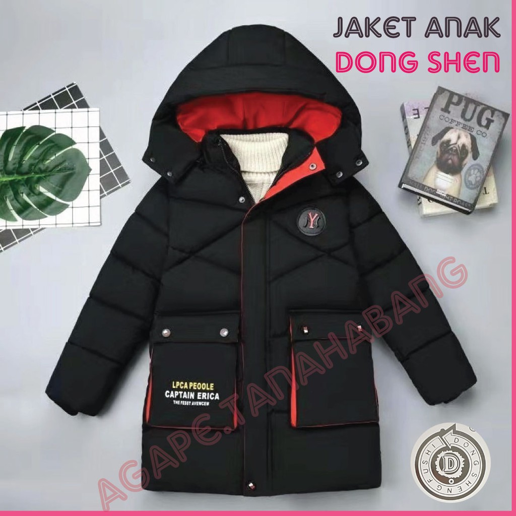 Jaket Winter Anak #DongShen/ Jaket puffer / jaket pakka / jaket musim dingin anak / Jaket anak